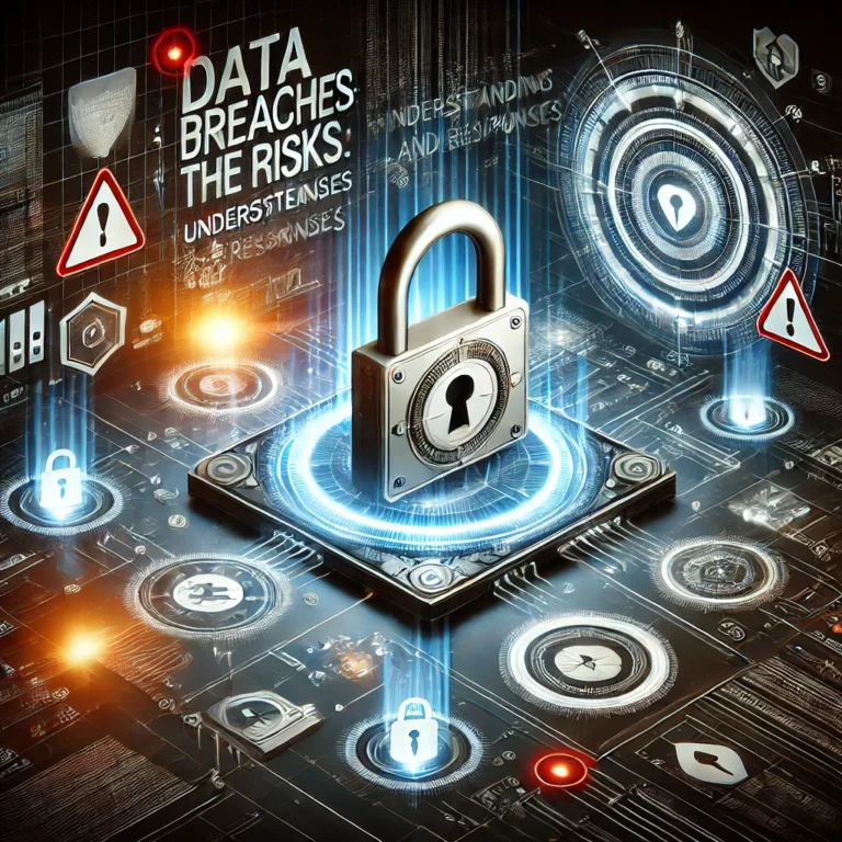 DALL·E 2024-10-04 20.36.59 - A professional feature image for a blog post titled 'Data Breaches_ Understanding the Risks and Responses